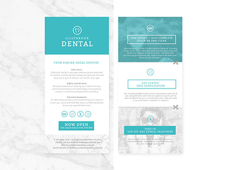 Tweed Heads Dentist  Graphic Design Gold Coast